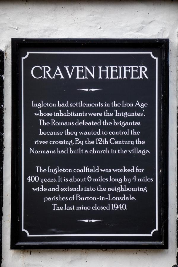 Hotel Craven Heifer Ingleton Ingleton  Esterno foto
